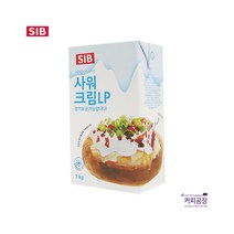 [치즈파티]사워 크림 LP 1kg, 단품