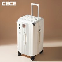 여행가방 케리어 캐리어 확장형 크기 제주도 깔끔한 가성비 기내용 귀여운 소형 CECE 대용량 두꺼운 수하물 여성 32 인치 지퍼 가방 남성 범용 휠 트롤리 케이스 30 인치 확인