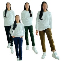 [기모바지] 겨울 여성 면 마약 스판 양모 기모바지 밴딩바지 5칼라(M L XL)