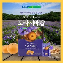 농협 도라지배즙 도라지진액 스틱 배도라지청 약도라지청 액기스 엑기스 부모님 어르신 건강식품 명절 추석 선물세트, 1. 도라지배즙 1박스