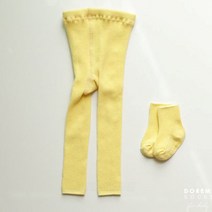 도레미 셋업타이즈(무발타이즈+양말세트)-레몬(1P) 아동 주니어 양말