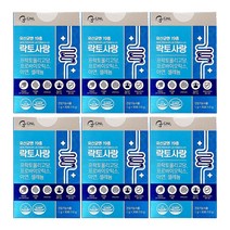 GNL 한미양행 지엔엘 유산균엔 19종 락토사랑 신바이오스틱, 6박스, 150g