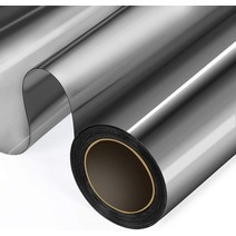 단열필름 창문 유리창편도 거울 반사 스테인드 글라스 비닐 자체 접착 태양 홈 빌딩 열, 검은색, 60x400cm