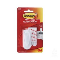 MBQ097763 마스크걸이클립 스프링 1794 코맨드 꼭꼬핀 자석후크, 1