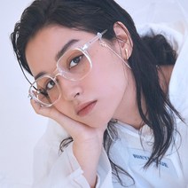투명 안경테 남녀공용 커플 뿔테 1103