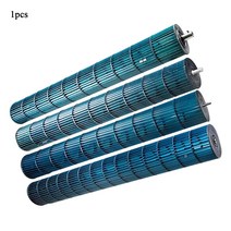 배관 크로스 플로우 팬 송풍기 휠 플라스틱 블레이드 임펠러 에어컨 1-3P, 01 85X575mm