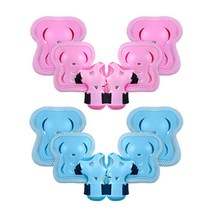 스타 아동용 보호대세트 인라인 자전거보호용품, 핑크 XS