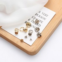 오링 솔트레지 솔트리지 8mm 2color 가죽 공예 장식 금속 재료 나사 부자재, 골드