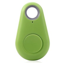 Smart Mini GPS Tracker Anti Lost Finder Alarm Locator Wireless Positioning Wallet Pet Key 4.0, [04] green
