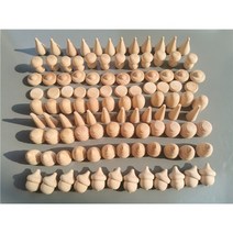 몬테소리 원목교구 가베 완구 블록 쌓기 원기둥 완구 레인보우 컬러 발도르프 우드, unpaint 108pcs