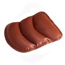 범용 PU 자동차 센터 콘솔 박스 매트 현대 베르나 산타페 IX45 소나타 투싼 악센트 아제라 엘란트라 솔라, 03 브라운