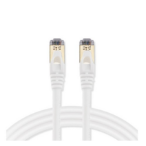 애니포트 플러스 프리미엄 고급형 랜선 STP 5M CAT7, 화이트, 2개