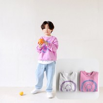 꼬마옴므 유아동맨투맨 필쏘굿스마일