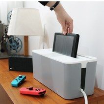 119 자동소화 멀티탭정리함, 블랙