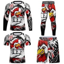 주짓수 도복 미니멀 남성 MMA 티셔츠 바지 세트 복싱 무에타이 반바지 러쉬가드 킥복싱 B