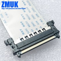 I-PEX 4K HDTV LVDS TV 리본 케이블 AWM 20861 20706 105C 60V VW-1 51 핀, 05 400MM Length_02 51pins