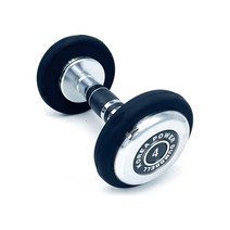 파워헬스산업 pvc아령, 4kg, BLACK, 1개