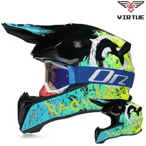 라이더 헬멧 전동킥보드 바이크 헬멧 오토바이 젤멧 크로스 모든 저렴한 더트 오프로드 모토크로스 고글 승인, 86.31  L