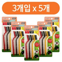 J미니 와이어브러쉬3P x(5개) 스테인레스 나일론 황동