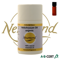 노이몬트 헬리크리섬 Helichrysum 공인 유기농 고급 순수 에센셜오일 2ml - 38년 전통 독일산 수입완제품 아로마오일 에버라스팅, 1개