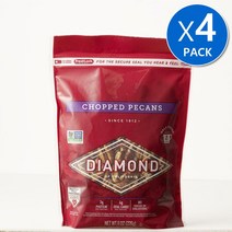 다이아몬드 Diamond of California 오브 캘리포니아 찹드 피칸 8oz 4팩 총 908g