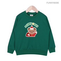 X-MAS 크리스마스 맨투맨 쭈리 아동 키즈 티셔츠 X011