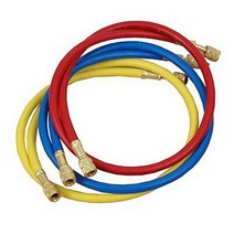 압력계 압력 측정 새로운 3pcs 호스 R410a R22 R134a R12 에어컨 냉매, 3xTube 150cm 60 인치