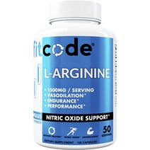 핏코드 L- 아르기닌 캡슐, 1개, 100개입