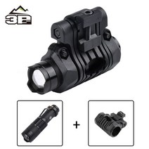 전술 밀리터리 슈어파이어 SUREFIRE LED 후레쉬 써치라이트 컴벳라이트, 2. 손전등 + 토치 클립