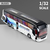 다이캐스트 키덜트 미니카 비행기 럭셔리 전기 공항 비즈니스 버스 합금 자동차 모델 다이 캐스트 시뮬레이, 04 White