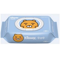크리넥스 라이언 물티슈 80매미용위생용품 물티슈 일반물티슈 크리넥스 라이언 80매 생분해 물티슈 도담이 물티슈 신생아 물티슈 갑티슈 휴대용 물티슈 두꺼운, 본상품