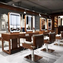 경대 바버샵 올드 이발소 거울 양방향 한방향 거울, G