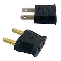 [국산 돼지코 어댑터]코드/110v 220v 콘센트변환플러그/반대아답타/아답터/아답타/해외/플러그/변환잭/미니트랜스, 어댑터(끝이 일자형)-1개