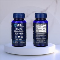 라이프익스텐션 AMPK 메타볼릭 액티베이터 30정 효소 라이프익스땡땡, 1통(1인기준 30일치)
