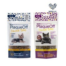 플라그오프 덴탈바이트 60g 강아지고양이 치석제거, 멀티（강아지고양이） 플라그오