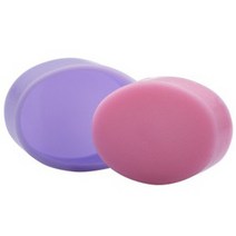 캔들씨 민무늬 타원 실리콘 몰드(110g) 천연비누 다용도 몰드, 단품