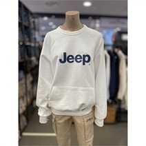 지프 JEEP NC10 캥거루 포켓 로고 맨투맨 GL1TSU820