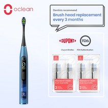 음파전동칫솔 초음파 전동 칫솔 음파 진동 치솔$50-$7 code:AEKR7A Oclean XS 스마트 소닉 전동 초음파 치, 03 Oclean XS Blue 4