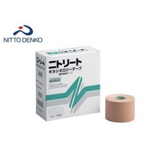 [제이블] 니토 키네시올로지 스포츠테이프 근육테이핑 박스구성, [NK75]75mmX5m 4roll/box