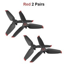 DJI FPV 콤보 소품용 퀵 릴리스 5328S 프로펠러 패들 블레이드 교체 윙 팬 예비 부품 DJI FPV 드론 액세서리, 01. red 2 pairs