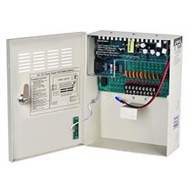 Xenocam 9 채널 웨이 12V 5Amp DC 금속 박스형 캐비닛 조정 전원 공급 장치 및 버글러 알람 CCTV 카메라 PTZ 액세스 제어용 백업 배터리 링크 포함, 5A9CH