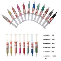 다이아몬드 연마제 1pcs W0.5-w40 그릿 320 ~ 10000 연마 붙여 넣기 바늘 튜브 연삭 래핑 화합물 공장, 11 W3.5 3000Grit