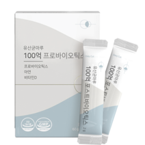 유산균마루 100억 프로바이오틱스, 60g, 6박스
