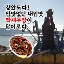 맛신 제주 간장딱새우장, 1개, 500g