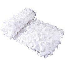 낚시텐트 4계절 큐브텐트 고질 옥외 군 위장 그물 사냥 정원 차 야영 천막, 04 WHITE_06 2x4m