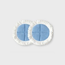 세비즈 SEVIZMOP1 원터치 물분사 60W 파워모터 회전 무선 물걸레 청소기, 기본원형 청소포(2매)