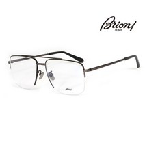 [브리오니] 명품 안경테 BR0053O 001 그레이 보잉 메탈 남자 여자 안경