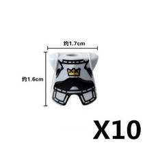 방탄모 전술헬멧 방탄헬멧 군용 헬멧 MOC 중세 군사 빌딩 블록 기사 군인 피규어 조끼 갑옷 모자 무기 액세서리 장난감 벽돌 C392, KJB8-10pcs