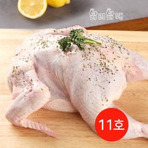닭리닭매 신선냉장 통닭 11호 1마리 염지닭 백숙용, 2각, 오븐염지
