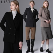 [리스트] 피크드 라펠 셋업 재킷]